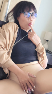 Gorgeous Asian Milf Trip Shae San plays with her horny shaved pussy in Manila hotel
